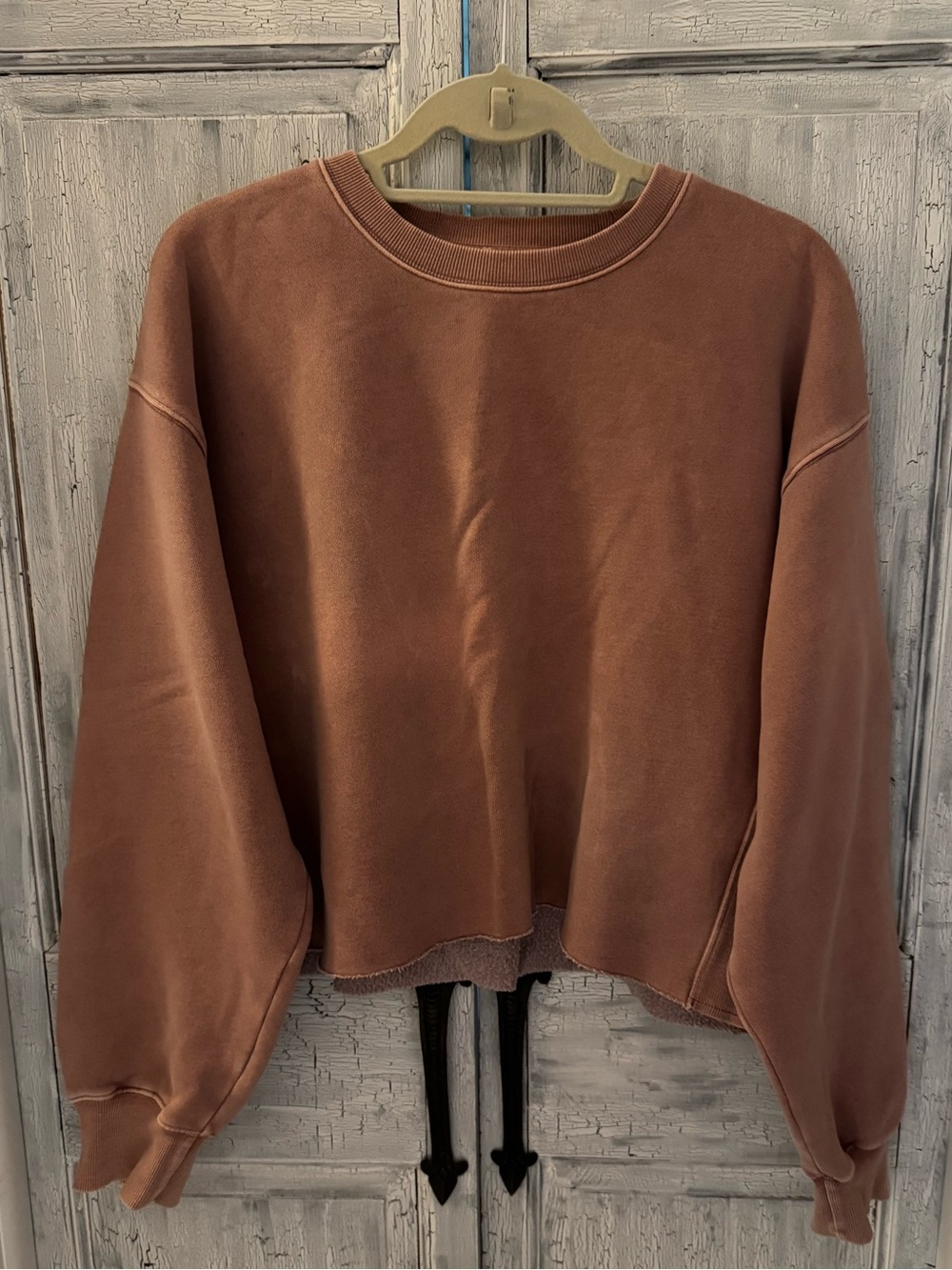 TNA Cropped Crewneck Sweatshirt
